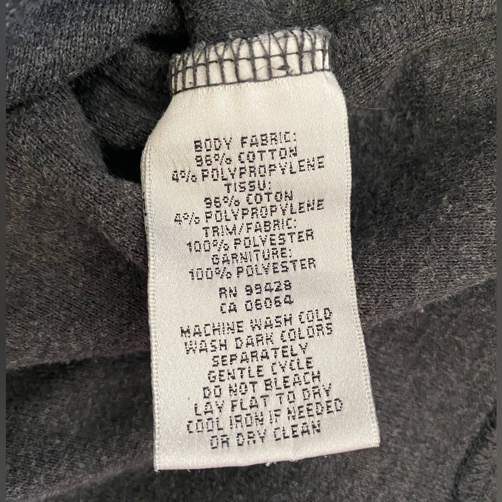 BUGATCHI Men’s Mixed Media Cotton Blend Quarter Zip Pullover Sweatshirt Size M - Picture 12 of 13